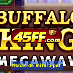 fichas de leitura pdf